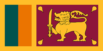 postal code - sri lanka flag